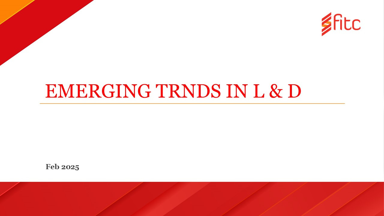 Emerging Trends in Learning and Development- Halima